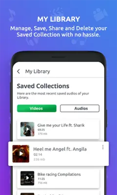 Video to mp3 Converter Music android App screenshot 14