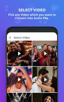 Video to mp3 Converter Music android App screenshot 5